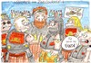 Cartoon: Märtyrer der Zivilcourage (small) by Ottos tagged courage