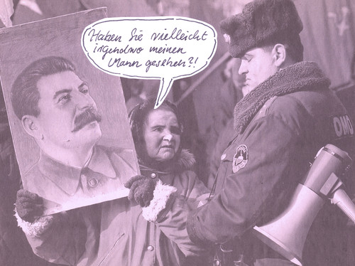 Cartoon: ... (medium) by Andreas Prüstel tagged stalin