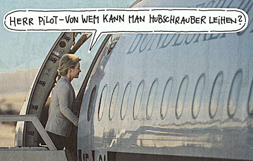 Cartoon: ... (medium) by Andreas Prüstel tagged von,der,leyen
