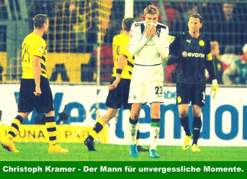 Cartoon: ... (medium) by Andreas Prüstel tagged christoph,kramer,borussia,mönchengladbach,fußballbundesliga,eigentor,cartoon,collage,andreas,pruestel