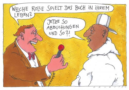 Cartoon: abbuchung (medium) by Andreas Prüstel tagged buch,bank,bildungsmisere,bildungsmisere,bildung,wissen,jugend,jugendliche,jugendlicher,zukunft,karriere,buch,buchung,abbuchung,bank,sparbuch,misere,konto