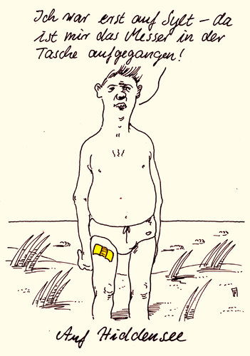 Cartoon: after sylt (medium) by Andreas Prüstel tagged insel,hiddensee,sylt,geldsäckeeldorado,cartoon,urlaub,ferien,nordsee,ostsee,karikatur,andreas,pruestel,insel,hiddensee,sylt,geldsäckeeldorado,cartoon,urlaub,ferien,nordsee,ostsee,karikatur,andreas,pruestel