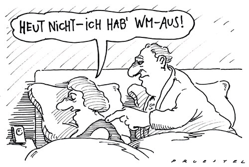 Cartoon: aus (medium) by Andreas Prüstel tagged deutschenationalmannschaft,frauenfußballweltmeisterschaft,frauenfußball weltmeisterschaft,frauenwm,fußball,fussball,frauenfußball,weltmeisterschaft