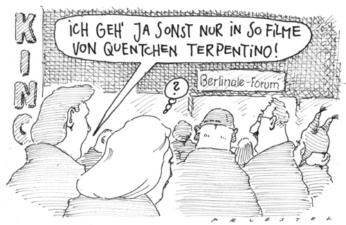 Cartoon: berlinale (medium) by Andreas Prüstel tagged kino,spielfim,berlinale,kino,spielfim,berlinale,film,unterhaltung