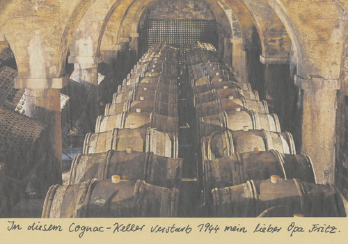 Cartoon: cognac (medium) by Andreas Prüstel tagged cognac,opa,frankreich,cognackeller,zweiter,weltkrieg,wehrmacht,besatzer,soldat,cognac,opa,frankreich,cognackeller,zweiter,weltkrieg,wehrmacht,besatzer,soldat