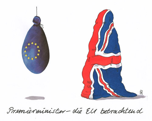 Cartoon: david cameron (medium) by Andreas Prüstel tagged großbritannien,premierminister,david,cameron,eu,euverträge,großbritannien,premierminister,david,cameron,eu,euverträge