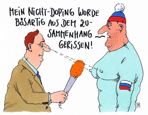 Cartoon: dopios (medium) by Andreas Prüstel tagged doping,russland,staatsdoping,olympia,cartoon,karikatur,andreas,pruestel,doping,russland,staatsdoping,olympia,cartoon,karikatur,andreas,pruestel