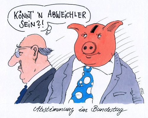 Cartoon: drittes hilfspaket (medium) by Andreas Prüstel tagged griechenland,drittes,hilspaket,bundestag,abstimmung,abweichler,cdu,csu,union,unionsfraktion,sparschwein,abgeordnete,cartoon,karikatur,andreas,pruestel,griechenland,drittes,hilspaket,bundestag,abstimmung,abweichler,cdu,csu,union,unionsfraktion,sparschwein,abgeordnete,cartoon,karikatur,andreas,pruestel