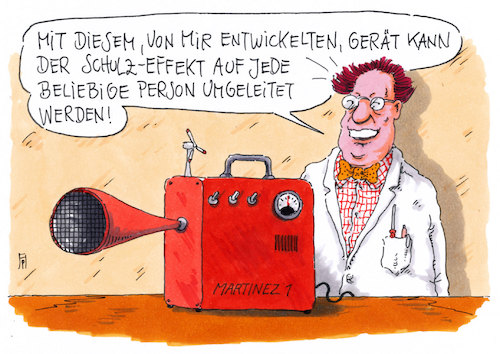 Cartoon: effekt (medium) by Andreas Prüstel tagged spd,martin,schulz,schulzeffekt,cartoon,karikatur,andreas,pruestel,spd,martin,schulz,schulzeffekt,cartoon,karikatur,andreas,pruestel