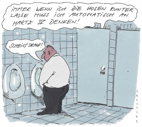 Cartoon: entleerung (medium) by Andreas Prüstel tagged hartz,wc,hartz,agenda 2010,agentur für arbeit,alg ii,arbeitnehmer,arbeitgeber,arbeitsagentur,arbeitslos,arbeitslosenhilfe,arbeitslosengeld,arm,armut,chance,chancengleichheit,existenz,existenzminimum,geld,hartz 4,hartz iv,jobcenter,konjunktur,lebensqualität,schere,solidarität,soziale diskriminierung,sozial,soziale marktwirtschaft,sozialstaat,sozialsystem,spd,unterschicht,wirtschaftswachstum,wc,toilette,klo,mann,pinkeln,urinieren,blöße,scham,agenda,2010,agentur,für,arbeit,alg,ii,iv,soziale,diskriminierung,marktwirtschaft