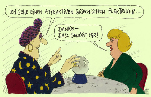 Cartoon: enttäuschung (medium) by Andreas Prüstel tagged griechenland,schuldenkrise,eu,euro,hellseherin,wahrsagerin,cartoon,karikatur,andreas,pruestel,griechenland,schuldenkrise,eu,euro,hellseherin,wahrsagerin,cartoon,karikatur,andreas,pruestel