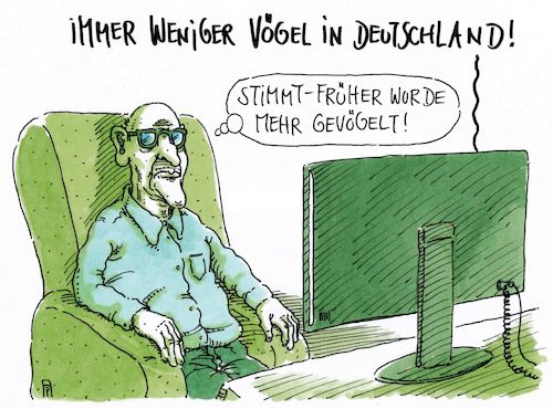 Cartoon: entvögelung (medium) by Andreas Prüstel tagged vogelbestand,vögel,deutschland,schwund,vögeln,cartoon,karikatur,andreas,pruestel,vogelbestand,vögel,deutschland,schwund,vögeln,cartoon,karikatur,andreas,pruestel