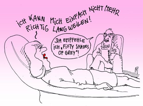 Cartoon: fifty shades of grey (medium) by Andreas Prüstel tagged pruestel,andreas,karikatur,cartoon,grey,of,shades,fifty,langeweile,kitsch,fim,buch,buch,fim,kitsch,langeweile,fifty,shades,of,grey,cartoon,karikatur,andreas,pruestel