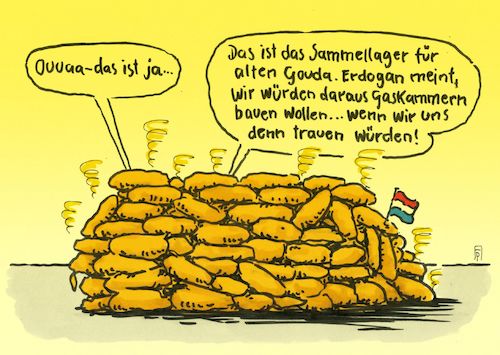 Cartoon: gaskammern (medium) by Andreas Prüstel tagged türkei,erdogan,europa,niederlande,nazivergleiche,sammellager,gaskammern,gouda,käse,cartoon,karikatur,andreas,pruestel,türkei,erdogan,europa,niederlande,nazivergleiche,sammellager,gaskammern,gouda,käse,cartoon,karikatur,andreas,pruestel