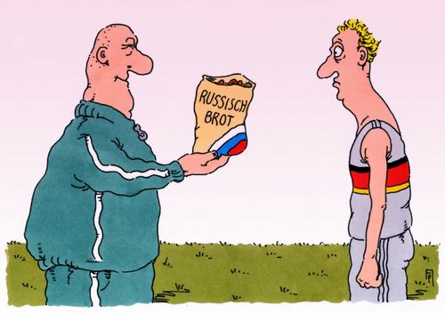 Cartoon: geschmäckle (medium) by Andreas Prüstel tagged doping,russland,leichtathletik,olympia,ausschluss,russisch,brot,geschmäckle,cartoon,karikatur,andreas,pruestel,doping,russland,leichtathletik,olympia,ausschluss,russisch,brot,geschmäckle,cartoon,karikatur,andreas,pruestel