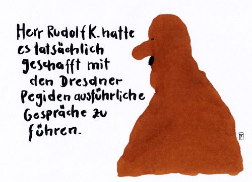 Cartoon: gespräche (medium) by Andreas Prüstel tagged pegida,dresden,gespräche,rechtsradikal,cartoon,karikatur,andreas,pruestel,pegida,dresden,gespräche,rechtsradikal,cartoon,karikatur,andreas,pruestel