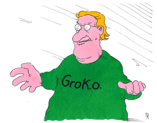 Cartoon: grünling (medium) by Andreas Prüstel tagged grüne,aufwind,bayernwahl,groko,cartoon,karikatur,andreas,pruestel,grüne,aufwind,bayernwahl,groko,cartoon,karikatur,andreas,pruestel