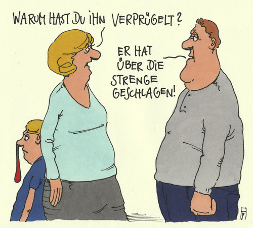 Cartoon: haue (medium) by Andreas Prüstel tagged familie,vater,mutter,kind,sohn,prügel,erziehung,strenge,cartoon,karikatur,andreas,pruestel,familie,vater,mutter,kind,sohn,prügel,erziehung,strenge,cartoon,karikatur,andreas,pruestel