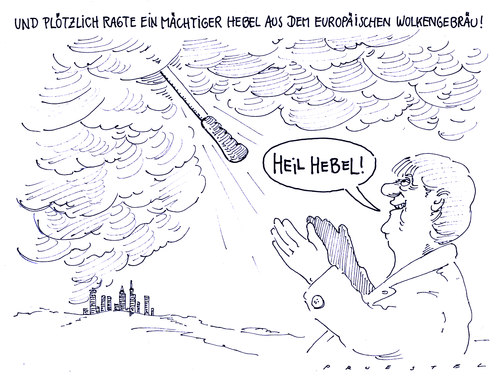 Cartoon: hebel (medium) by Andreas Prüstel tagged hebel,finanzierungshebel,finanzkrise,europa,merkel,euro,hebel,finanzkrise,europa,merkel,euro