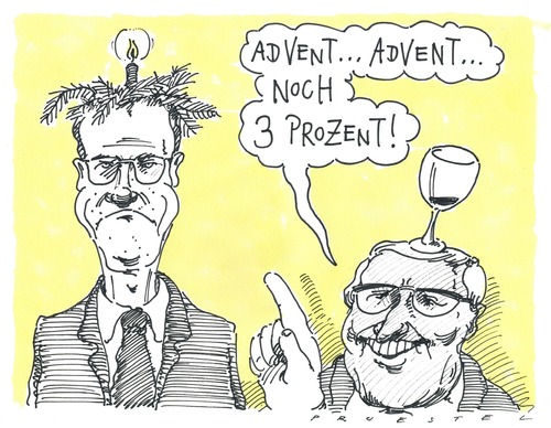 Cartoon: hehe fdp (medium) by Andreas Prüstel tagged fdp,umfragewerte,westerwelle,brüderle,fdp,umfragewerte,guido westerwelle,brüderle,guido,westerwelle