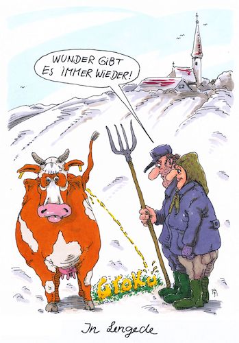 Cartoon: in lengede (medium) by Andreas Prüstel tagged das,wunder,von,lengede,groko,landwirtschaft,cartoon,karikatur,andreas,pruestel,das,wunder,von,lengede,groko,landwirtschaft,cartoon,karikatur,andreas,pruestel