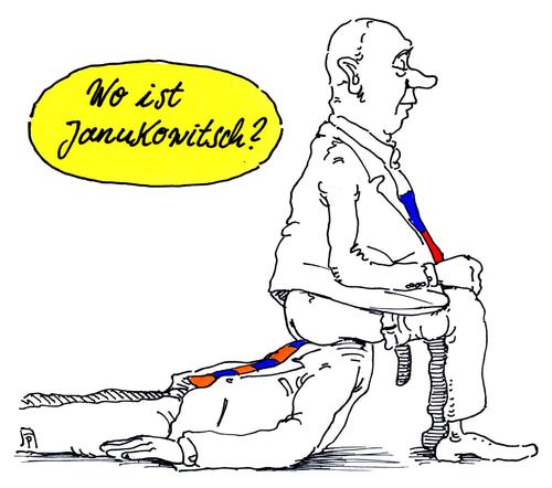 Cartoon: janukowitsch (medium) by Andreas Prüstel tagged janukowitsch,ukraine,machtwechsel,russland,putin,cartoon,karikatur,andreas,pruestel,janukowitsch,ukraine,machtwechsel,russland,putin,cartoon,karikatur,andreas,pruestel