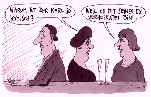 Cartoon: kerl komisch (medium) by Andreas Prüstel tagged homosexuallität,heirat,gleichgeschlechtliche,ehe,ehepartner,lesben,cartoon,karikatur,andreas,pruestel,homosexuallität,heirat,gleichgeschlechtliche,ehe,ehepartner,lesben,cartoon,karikatur,andreas,pruestel