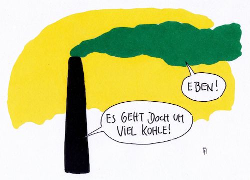 Cartoon: kohle (medium) by Andreas Prüstel tagged sondierungsgespräche,jamaika,cdu,csu,grüne,fdp,kohleförderung,kohlekraftwerke,cartoon,karikatur,andreas,pruestel,sondierungsgespräche,jamaika,cdu,csu,grüne,fdp,kohleförderung,kohlekraftwerke,cartoon,karikatur,andreas,pruestel