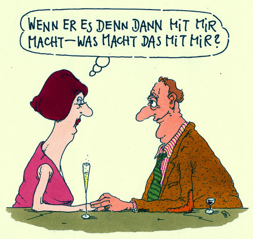 Cartoon: machen (medium) by Andreas Prüstel tagged date,singles,skrupel,kopulation,geschlechtsverkehr,geschlechter,cartoon,karikatur,andreas,pruestel,date,singles,skrupel,kopulation,geschlechtsverkehr,geschlechter,cartoon,karikatur,andreas,pruestel