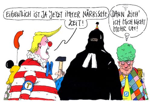 Cartoon: närrische zeit (medium) by Andreas Prüstel tagged karneval,närrische,zeit,cartoon,karikatur,andreas,pruestel,karneval,närrische,zeit,cartoon,karikatur,andreas,pruestel