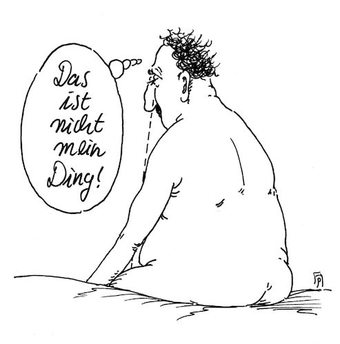 Cartoon: nicht! (medium) by Andreas Prüstel tagged ding,irritation,cartoon,karikatur,andreas,pruestel,ding,penis,irritation,cartoon,karikatur,andreas,pruestel