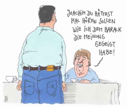 Cartoon: nsa (medium) by Andreas Prüstel tagged geimdienst,usa,nsa,angela,merkel,handy,abhörung,joachim,sauer,cartoon,karikatur,andreas,pruestel,geimdienst,usa,nsa,angela,merkel,handy,abhörung,joachim,sauer,cartoon,karikatur,andreas,pruestel