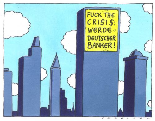 Cartoon: o.t. (medium) by Andreas Prüstel tagged finanzkrise,banken,staatshilfen,cartoon,bank,banken,krise,wirtschaft,wirtschaftskrise,finanzkrise,gelf,finanzen,staatshilfen,banker