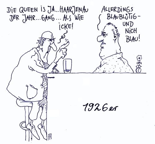 Queen und er