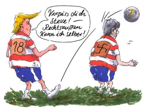 Cartoon: rechtsaußen (medium) by Andreas Prüstel tagged usa,trump,steven,bannon,berater,rauswurf,breitbart,rechtsradikal,rassistisch,rechtspopulismus,cartoon,karikatur,andreas,pruestel,usa,trump,steven,bannon,berater,rauswurf,breitbart,rechtsradikal,rassistisch,rechtspopulismus,cartoon,karikatur,andreas,pruestel