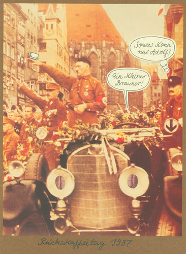 Cartoon: reichskaffeetag (medium) by Andreas Prüstel tagged faschismus,nationalsozialismus,hitler,kaffee,nkleiner,brauner,braun,faschismus,nationalsozialismus,hitler,kaffee,nkleiner,brauner,braun