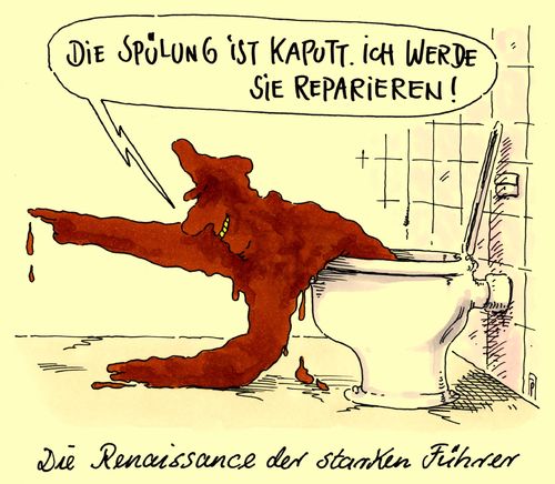 Cartoon: renaissance (medium) by Andreas Prüstel tagged renaissance,rechtspopulismus,führerfiguren,führer,eu,europa,rechtsruck,österreich,cartoon,karikatur,renaissance,rechtspopulismus,führerfiguren,führer,eu,europa,rechtsruck,österreich,cartoon,karikatur