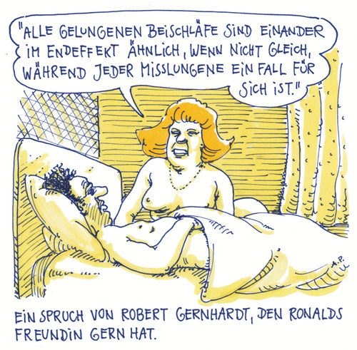 Cartoon: robert gernhardt (medium) by Andreas Prüstel tagged robert,gernhardt,zitat,schriftsteller,satiriker,zeichner,maler,spruch,beziehung,beischlaf,robert,gernhardt,zitat,schriftsteller,satiriker,zeichner,maler,spruch,beziehung,beischlaf