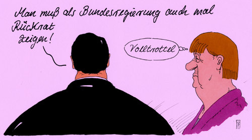 Cartoon: rückrat (medium) by Andreas Prüstel tagged groko,merkel,gabriel,usa,geheimdienstaffäre,nsa,bnd,unterwürfigkeit,cartoon,karikatur,andreas,pruestel,groko,merkel,gabriel,usa,geheimdienstaffäre,nsa,bnd,unterwürfigkeit,cartoon,karikatur,andreas,pruestel