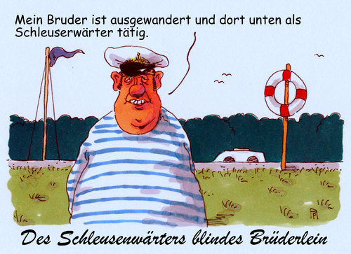 Cartoon: schleusenwärter (medium) by Andreas Prüstel tagged flüchtlinge,schiffskatastrophen,schleuser,schleusenwärter,eu,europa,song,ulrich,roski,flüchtlinge,schiffskatastrophen,schleuser,schleusenwärter,eu,europa,song,ulrich,roski
