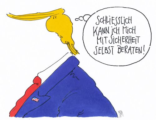 Cartoon: sicherheit (medium) by Andreas Prüstel tagged usa,trump,sicherheitsberater,michael,flynn,rücktritt,cartoon,karikatur,andreas,pruestel,usa,trump,sicherheitsberater,michael,flynn,rücktritt,cartoon,karikatur,andreas,pruestel