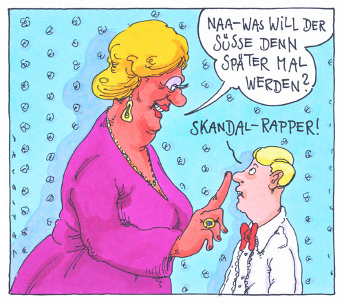 Cartoon: skandalös (medium) by Andreas Prüstel tagged kinder,musikstil,skandalrapper,skandal,zukunft,rapper,rapp,rapp,rapper,zukunft,skandal,skandalrapper,kinder,musikstil