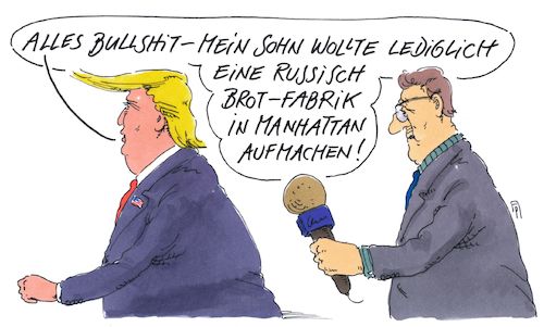 Cartoon: sohnemann (medium) by Andreas Prüstel tagged usa,trump,sohn,russlandkontakte,wahlkampf,ermittler,russisch,brot,manhattan,cartoon,karikatur,andreas,pruestel,usa,trump,sohn,russlandkontakte,wahlkampf,ermittler,russisch,brot,manhattan,cartoon,karikatur,andreas,pruestel