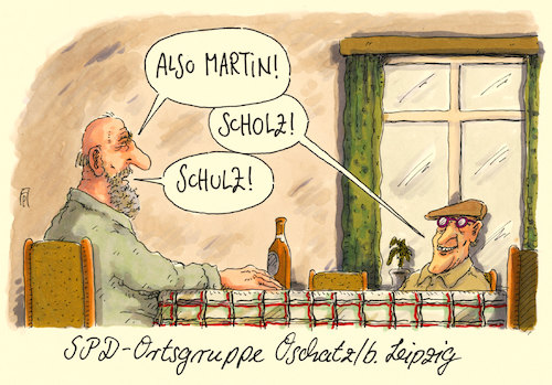 Cartoon: spd today (medium) by Andreas Prüstel tagged spd,sigmar,gabriel,martin,schulz,kanzlerkandidat,parteivorsitz,olaf,scholz,ortsgruppe,oschatz,sachsen,cartoon,karikatur,spd,sigmar,gabriel,martin,schulz,kanzlerkandidat,parteivorsitz,olaf,scholz,ortsgruppe,oschatz,sachsen,cartoon,karikatur