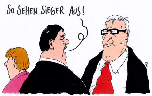 Cartoon: steinmeier (medium) by Andreas Prüstel tagged präsidentschaftskandidat,steinmeier,spd,cdu,csu,gabriel,merkel,bundespräsidentenamt,cartoon,karikatur,andreas,pruestel,präsidentschaftskandidat,steinmeier,spd,cdu,csu,gabriel,merkel,bundespräsidentenamt,cartoon,karikatur,andreas,pruestel