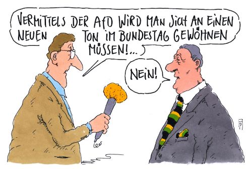 Cartoon: tonlage (medium) by Andreas Prüstel tagged bundestag,afd,tonlage,rechtsradikale,rechtspopulismus,provokationen,gewöhnung,cartoon,karikatur,andreas,pruestel,bundestag,afd,tonlage,rechtsradikale,rechtspopulismus,provokationen,gewöhnung,cartoon,karikatur,andreas,pruestel