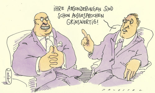 Cartoon: tv-labern (medium) by Andreas Prüstel tagged tv,talkshow,labern,dampfplauderer,grenzwertig,tv,talkshow,labern,dampfplauderer,grenzwertig