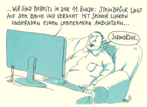 Cartoon: tv duell (medium) by Andreas Prüstel tagged tv,tvduell,peer,steinbrück,angela,merkel,cartoon,karikatur,andreas,pruestel,tv,tvduell,peer,steinbrück,angela,merkel,cartoon,karikatur,andreas,pruestel