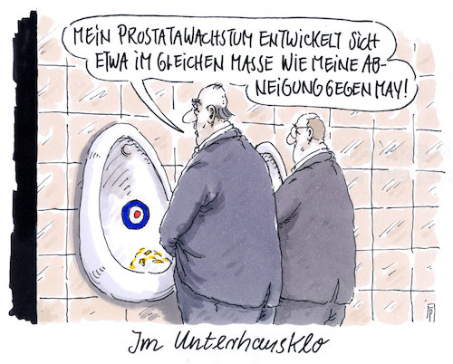 Cartoon: unterhausklo (medium) by Andreas Prüstel tagged brexit,parlament,unterhaus,abgeordnete,theresa,may,prostata,klo,cartoon,karikatur,andreas,pruestel,brexit,parlament,unterhaus,abgeordnete,theresa,may,prostata,klo,cartoon,karikatur,andreas,pruestel