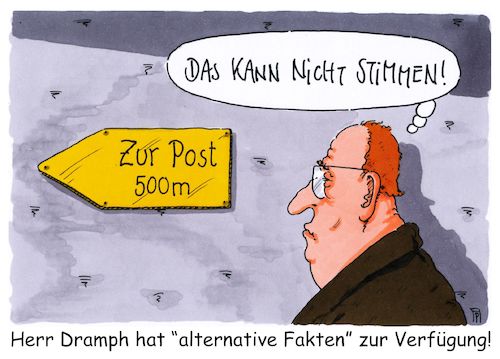 Cartoon: unwort 2017 (medium) by Andreas Prüstel tagged unwort,des,jahres,alternative,fakten,cartoon,karikatur,andreas,pruestel,unwort,des,jahres,alternative,fakten,cartoon,karikatur,andreas,pruestel